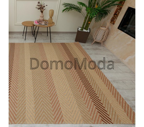 Безворсовий килим LODA 139704 beige Купити в інтернет магазині ДомоМода фото 8 Безворсовий килим LODA 139704 beige - Висока якість за найкращою ціною в Україні зображення 8.