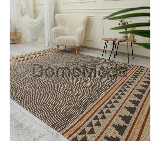 Безворсовый ковер LODA 139712 beige Купить в интернет магазине ДомоМода фото 8 Безворсовый ковер LODA 139712 beige - высокое качество по лучшей цене в Украине изображение 8.