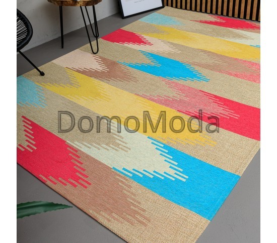 Безворсовый ковер LODA 139755 beige Купить в интернет магазине ДомоМода фото 5 Безворсовый ковер LODA 139755 beige - высокое качество по лучшей цене в Украине изображение 5.