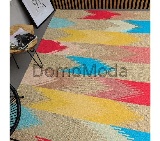 Безворсовый ковер LODA 139755 beige Купить в интернет магазине ДомоМода фото 2 Безворсовый ковер LODA 139755 beige - высокое качество по лучшей цене в Украине изображение 2.