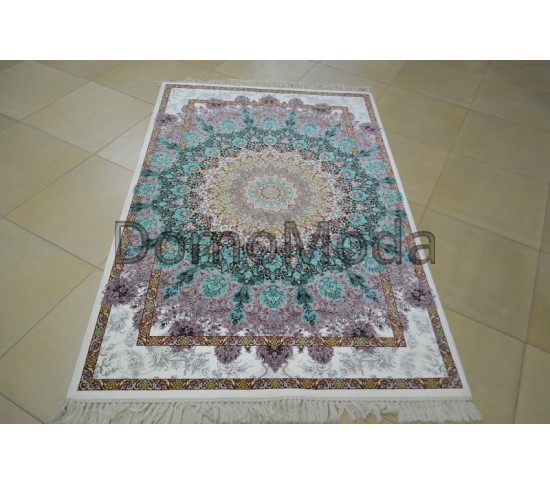 Іранський килим Diba Carpet Lotus cream-brown-copper-d.green - Висока якість за найкращою ціною в Україні