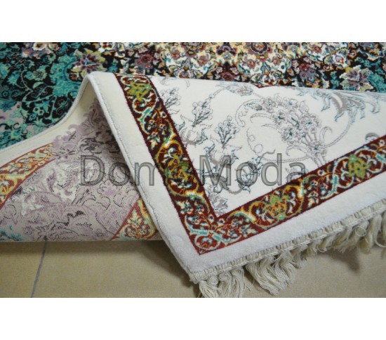 Іранський килим Diba Carpet Lotus cream-brown-copper-d.green - Висока якість за найкращою ціною в Україні зображення 4.