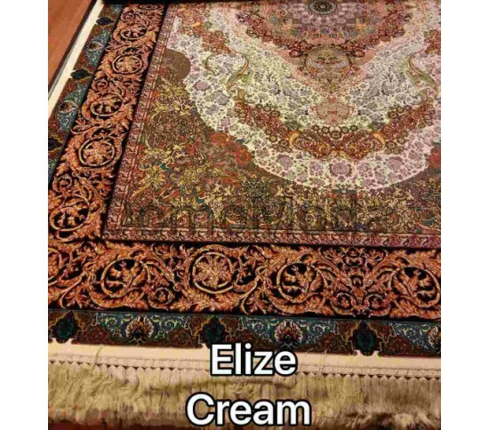 Иранский ковер Diba Carpet Elize Cream Купить в интернет магазине ДомоМода фото 2 Иранский ковер Diba Carpet Elize Cream - высокое качество по лучшей цене в Украине изображение 2.