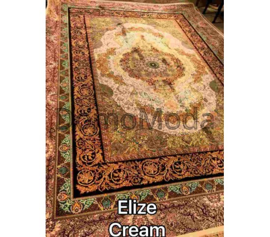 Иранский ковер Diba Carpet Elize Cream Купить в интернет магазине ДомоМода Иранский ковер Diba Carpet Elize Cream - высокое качество по лучшей цене в Украине