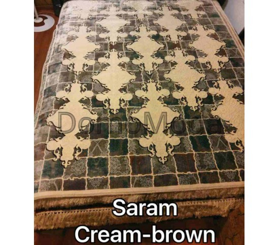 Иранский ковер Diba Carpet Saram cream-brown Купить в интернет магазине ДомоМода Иранский ковер Diba Carpet Saram cream-brown - высокое качество по лучшей цене в Украине