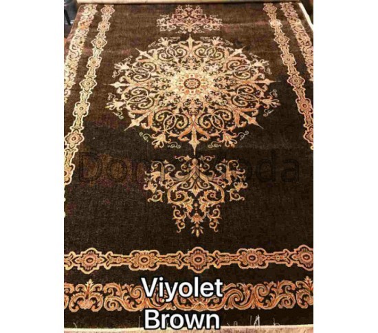 Іранський килим Diba Carpet Violet brown - Висока якість за найкращою ціною в Україні зображення 2.