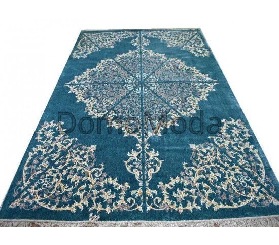 Иранский ковер Diba Carpet Sorena blue Купить в интернет магазине ДомоМода Иранский ковер Diba Carpet Sorena blue - высокое качество по лучшей цене в Украине