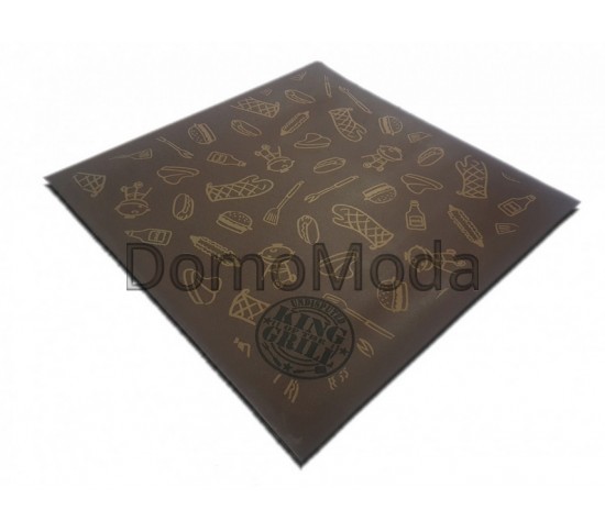 Коврик для входа Door Mat king of grill brown/12 Купить в интернет магазине ДомоМода Коврик для входа Door Mat king of grill brown/12 - высокое качество по лучшей цене в Украине