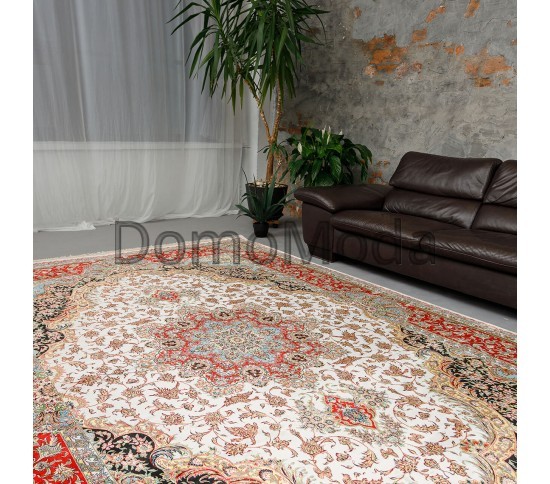 Високощільний килим Abbass 9240 cream - Висока якість за найкращою ціною в Україні зображення 6.