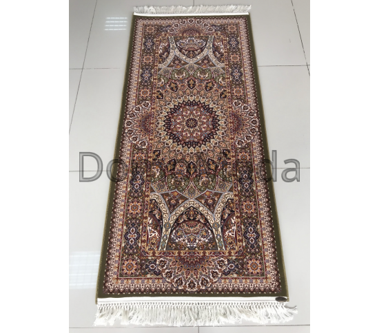 Високощільний килим Abrishim 3809A GREEN / GREEN - Висока якість за найкращою ціною в Україні