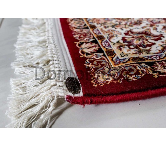 Високощільний килим Abrishim 3811A D.Red / Cream - Висока якість за найкращою ціною в Україні зображення 3.