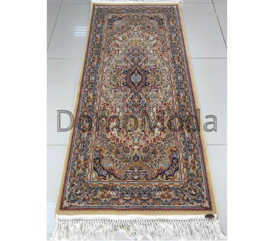 Високощільний килим Abrishim 3812A Beige / Beige - Висока якість за найкращою ціною в Україні