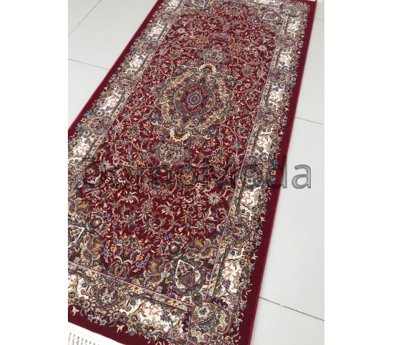 Високощільний килим Abrishim 3814A D.RED / CREAM - Висока якість за найкращою ціною в Україні зображення 2.