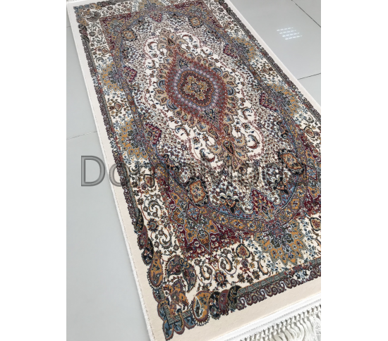 Високощільний килим Abrishim  3824A cream / cream - Висока якість за найкращою ціною в Україні зображення 2.