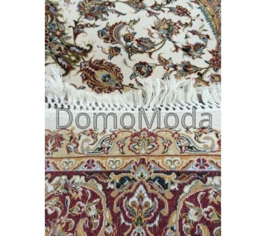 Високощільний килим Abrishim 3811A Cream / D.Red - Висока якість за найкращою ціною в Україні зображення 2.
