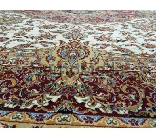 Високощільний килим Abrishim 3811A Cream / D.Red - Висока якість за найкращою ціною в Україні зображення 6.