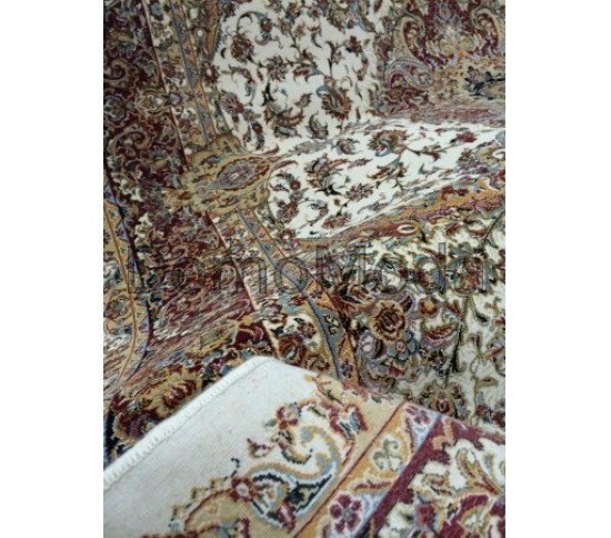 Високощільний килим Abrishim 3811A Cream / D.Red - Висока якість за найкращою ціною в Україні зображення 11.