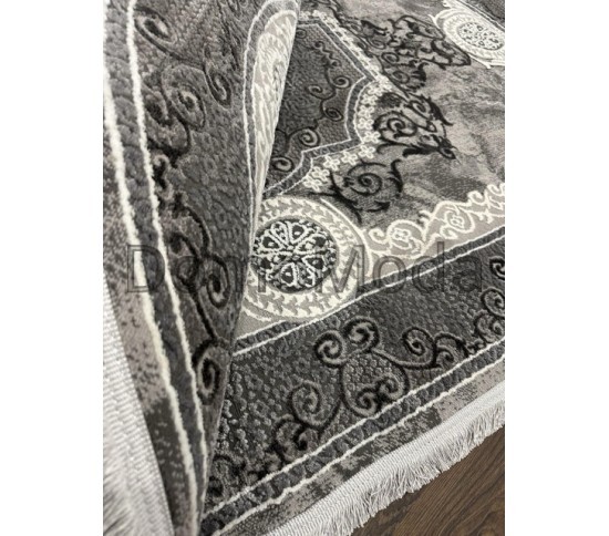 Ковер ADELINA R0004B , DARK GREY - высокое качество по лучшей цене в Украине изображение 2.