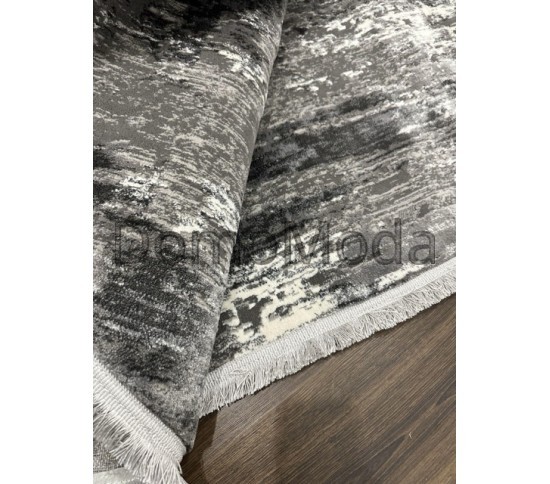 Ковер ADELINA S0012A , DARK GREY - высокое качество по лучшей цене в Украине изображение 2.