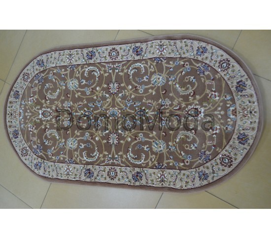 Високощільний килим Begonya 0917 L.Brown / Caramel - Висока якість за найкращою ціною в Україні