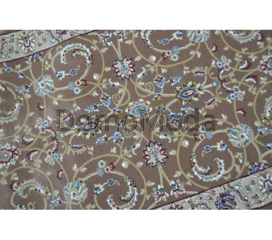 Високощільний килим Begonya 0917 L.Brown / Caramel - Висока якість за найкращою ціною в Україні зображення 3.