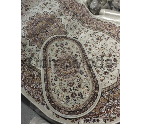 Высокоплотный ковер Buhara 3003 , CREAM - высокое качество по лучшей цене в Украине изображение 2.