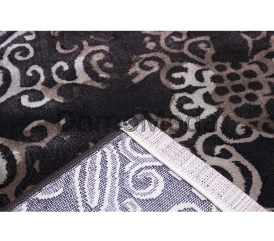 Высокоплотный ковер Crystal 9973A D.BROWN-BROWN - высокое качество по лучшей цене в Украине изображение 3.