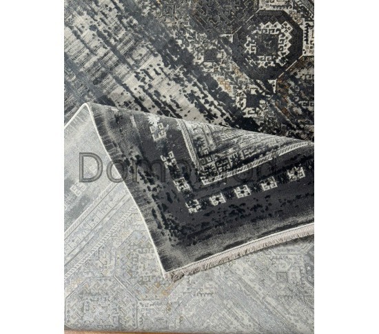 Килим бамбуковий Elexus Halı Diamond 3773 Antrasit - Висока якість за найкращою ціною в Україні зображення 2.