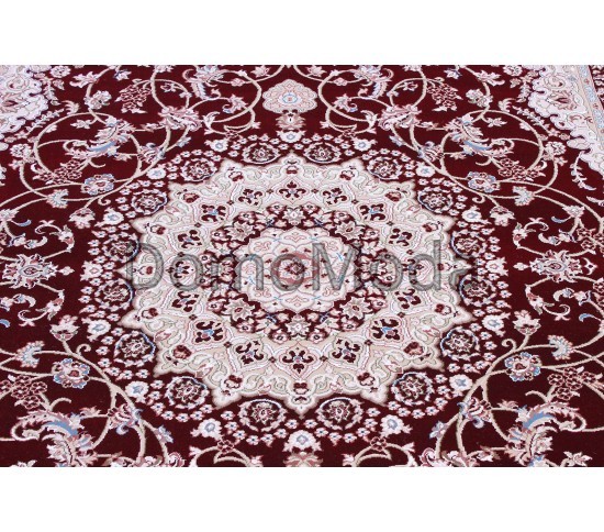 Високощільний килим Esfahan 4878A red-ivory - Висока якість за найкращою ціною в Україні зображення 4.