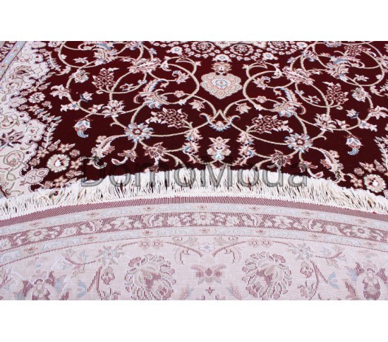 Високощільний килим Esfahan 4878A red-ivory - Висока якість за найкращою ціною в Україні зображення 2.