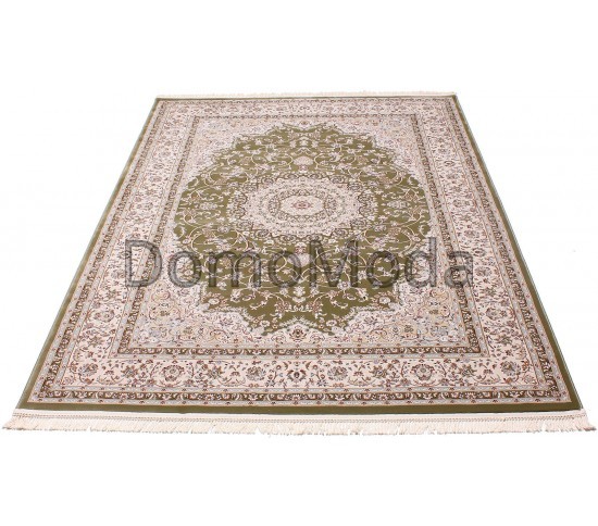 Високощільний килим Esfahan 4878A green-ivory - Висока якість за найкращою ціною в Україні