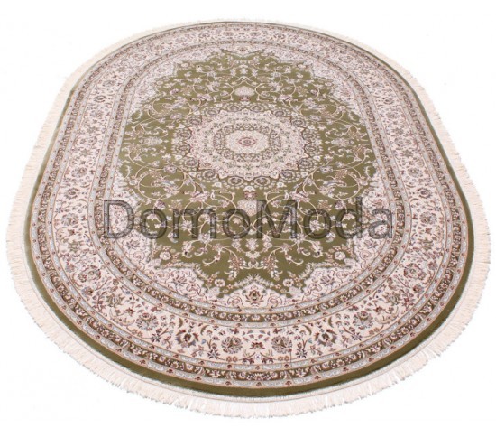 Високощільний килим Esfahan 4878A green-ivory - Висока якість за найкращою ціною в Україні зображення 6.