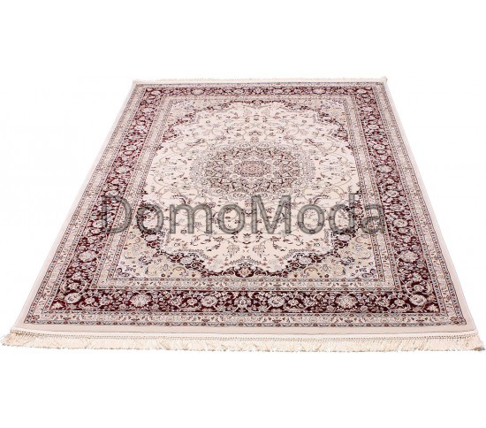 Високощільний килим Esfahan 4878A ivory-d.red - Висока якість за найкращою ціною в Україні