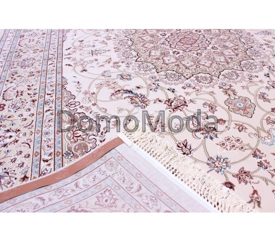 Високощільний килим Esfahan 4878A ivory-l.beige - Висока якість за найкращою ціною в Україні зображення 3.