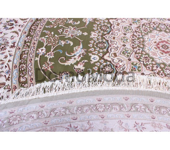 Високощільний килим Esfahan 4878A green-ivory - Висока якість за найкращою ціною в Україні зображення 3.