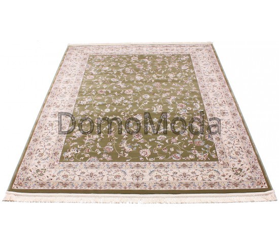 Високощільний килим Esfahan 4904A green-ivory - Висока якість за найкращою ціною в Україні