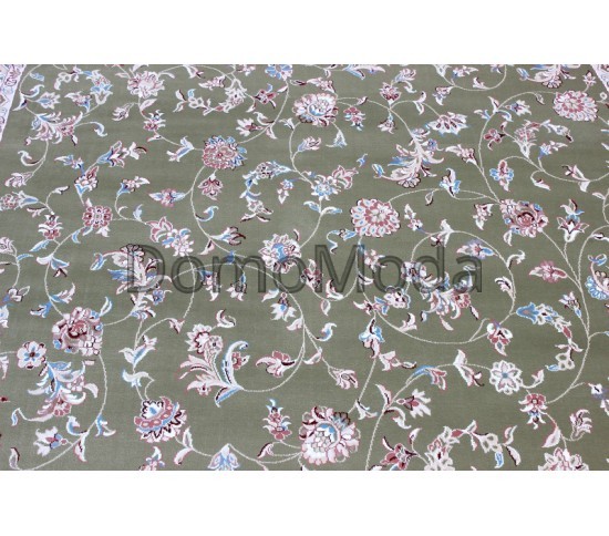 Високощільний килим Esfahan 4904A green-ivory - Висока якість за найкращою ціною в Україні зображення 3.