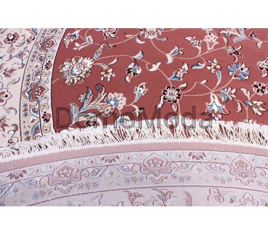 Високощільний килим Esfahan 4904A rose-ivory - Висока якість за найкращою ціною в Україні зображення 2.