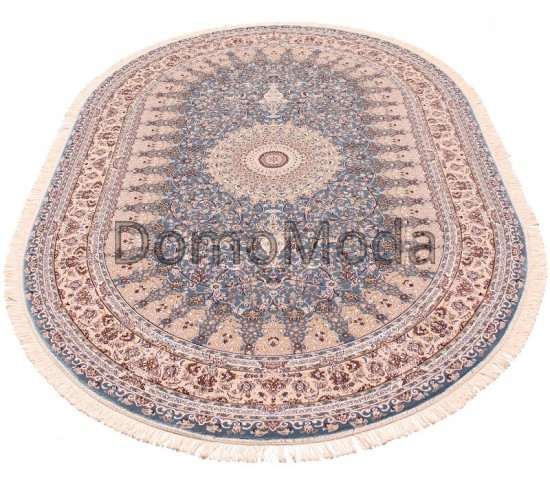 Високощільний килим Esfahan 4996A blue-ivory - Висока якість за найкращою ціною в Україні зображення 6.