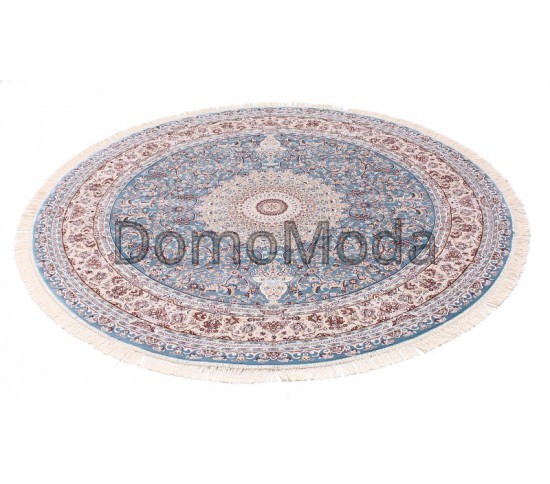 Високощільний килим Esfahan 4996A blue-ivory - Висока якість за найкращою ціною в Україні зображення 5.
