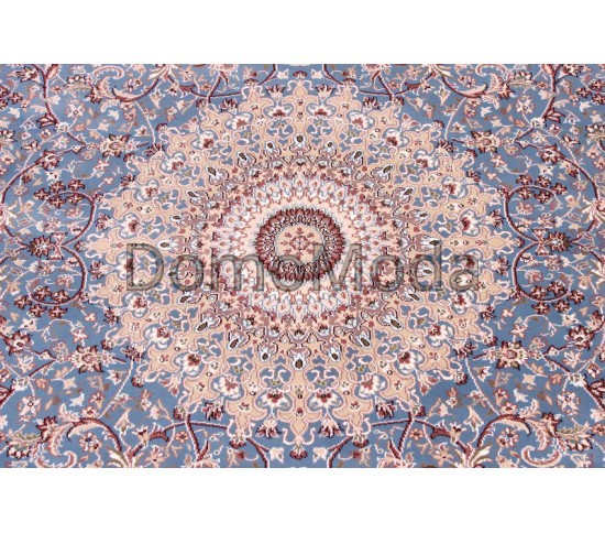 Високощільний килим Esfahan 4996A blue-ivory - Висока якість за найкращою ціною в Україні зображення 4.