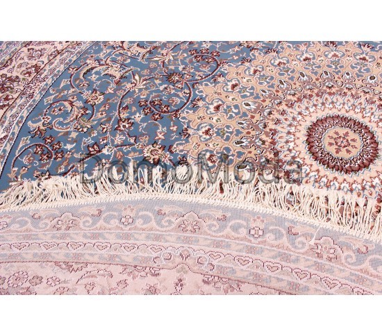 Високощільний килим Esfahan 4996A blue-ivory - Висока якість за найкращою ціною в Україні зображення 3.