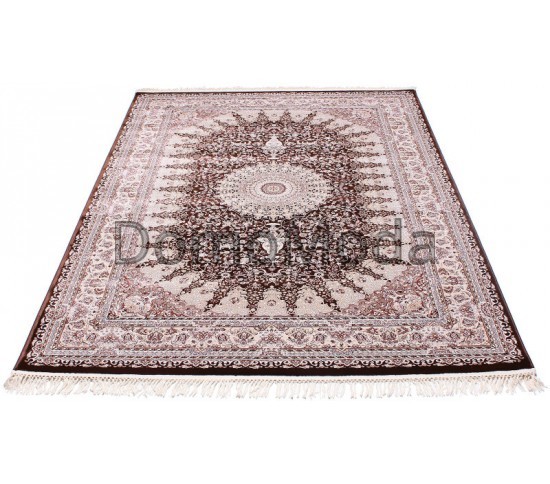 Високощільний килим Esfahan 4996A d.brown-ivory - Висока якість за найкращою ціною в Україні