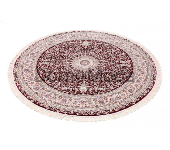 Високощільний килим Esfahan 4996A d.red-ivory - Висока якість за найкращою ціною в Україні зображення 7.