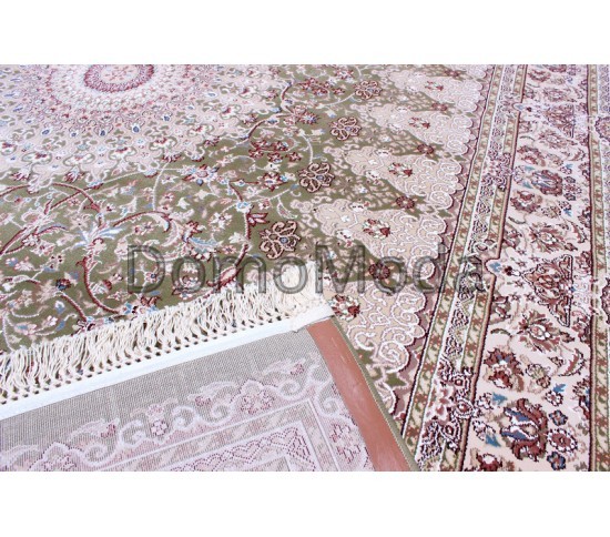 Високощільний килим Esfahan 4996A green-ivory - Висока якість за найкращою ціною в Україні зображення 2.