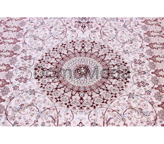 Високощільний килим Esfahan 4996A ivory-d.red - Висока якість за найкращою ціною в Україні зображення 6.