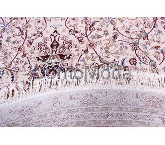 Високощільний килим Esfahan 4996A ivory-d.red - Висока якість за найкращою ціною в Україні зображення 5.