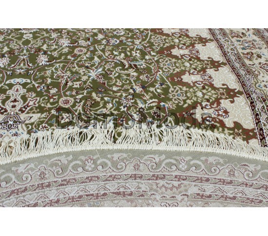 Високощільний килим Esfahan 4996F green-ivory - Висока якість за найкращою ціною в Україні зображення 3.