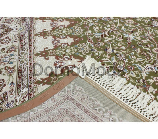 Високощільний килим Esfahan 4996F green-ivory - Висока якість за найкращою ціною в Україні зображення 2.