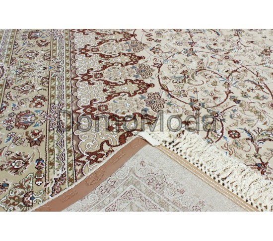 Високощільний килим Esfahan 4996F ivory-l.beige - Висока якість за найкращою ціною в Україні зображення 2.